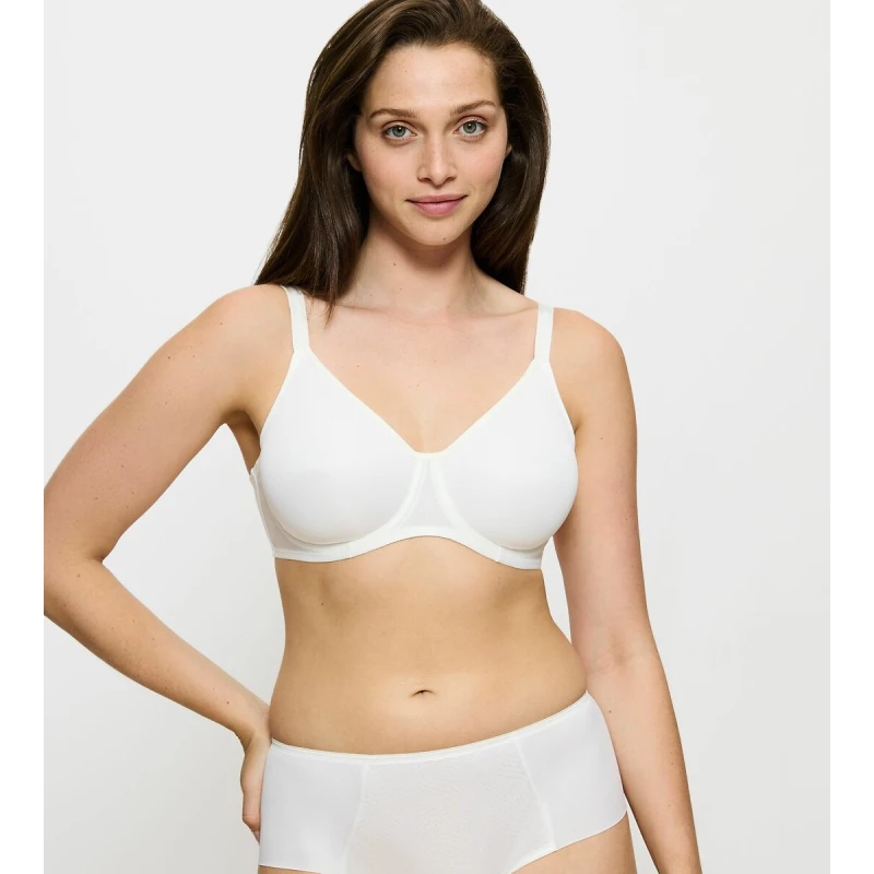 Image of Triumph Urban Minimiser Bra Vanilla Polyester 38D