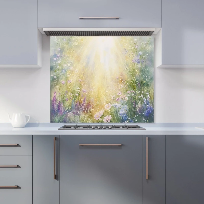 Image of Designer Kitchen Splashbacks Ava Sterling: 00003 Kitchen Splashback Size: 600mm x 750mm Multicolor Unisex 600mm x 750mm