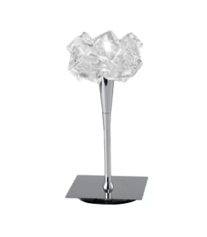 image of Artic Table Lamp 1 Light G9, Polished Chrome