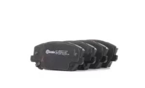 Image of BREMBO Brake pad set HYUNDAI,KIA P 30 102 58101G8A30,58101I3A00,58101K9A10 58101S0A00,58101S0A10,58101S0A10SK1,58101S1A00,58101D4A80