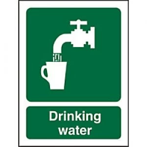 Image of First Aid Sign Drinking Plastic 20 x 15 cm