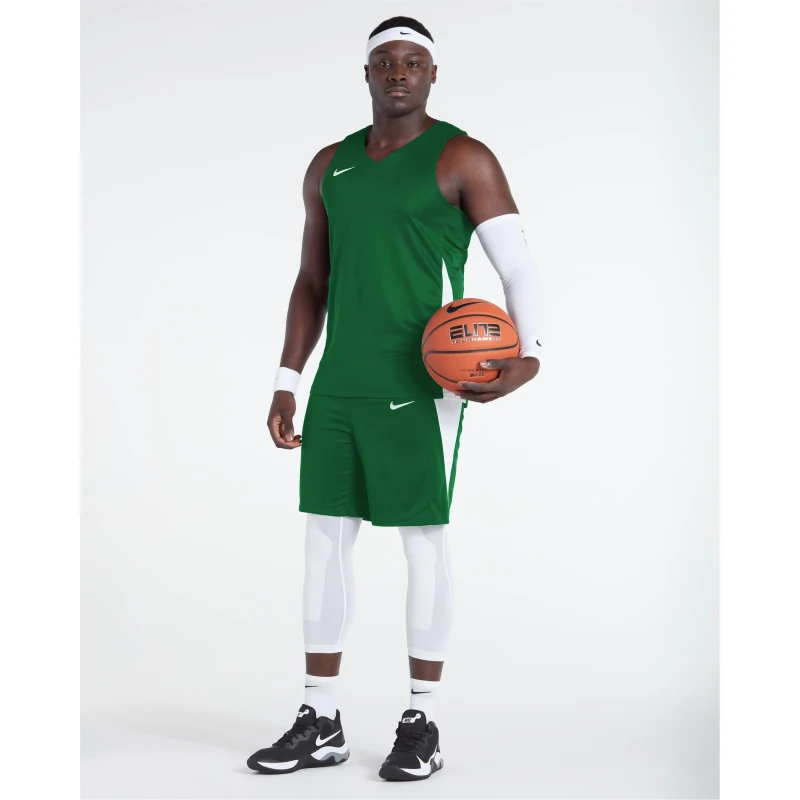 Image of Nike Tm Bskbl St Srt Pine Green/Wht male XL