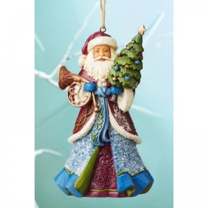 image of Heartwood Creek Victorian Santa Ornament