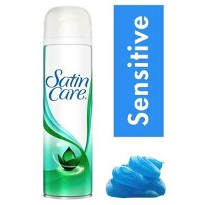 image of Gillette Satin Care Sensitive Skin Shave Gel 200ml