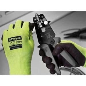 Image of Polyco Matrix MGP09 Size 9 Seamless Knitted Gloves Polyurethane Palm