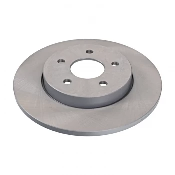 Image of Brake Disc 19827 by Febi Bilstein Rear Axle Genuine OE - 1 Pair