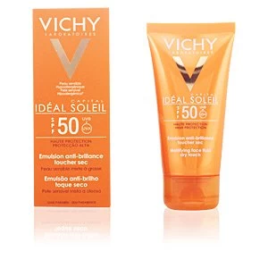Image of IDEAL SOLEIL emulsion anti-brillance toucher sec SPF50 50ml