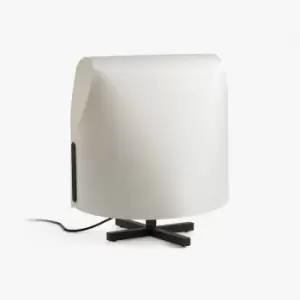 Image of Faro Luang Medium Black, Beige Table Lamp