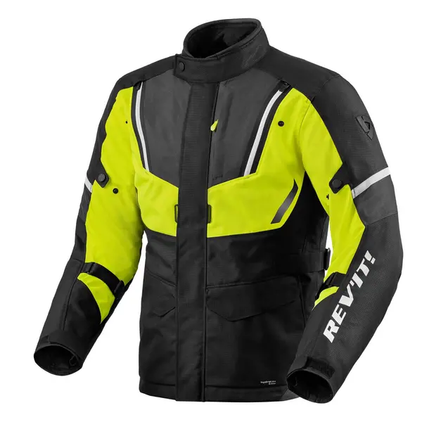 Image of REV'IT! Move H2O Jacket Black Neon Yellow Size S