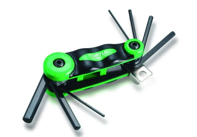 Image of TOPTUL AGFB0701 Angled Screwdriver Set Number of tools: 7, Spanner Size: 8 Angled Screwdriver Set (6627)