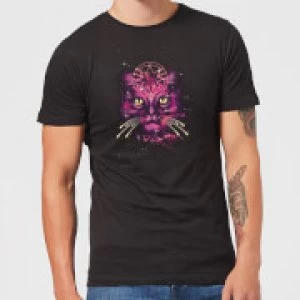 Image of Captain Marvel Neon Goose Mens T-Shirt - Black