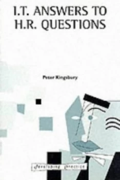 Image of I.T. Answers to H.R. Questions by Peter Kingsbury and Institute of Personnel and Development Book