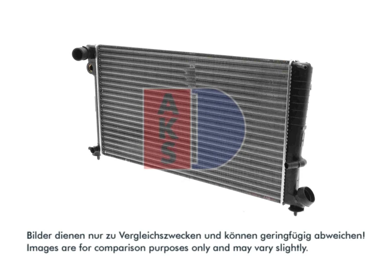 Image of AKS DASIS 060890N Engine radiator Mechanically jointed cooling fins Radiator,engine cooling (470)