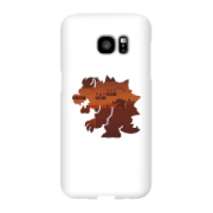 image of Nintendo Super Mario Bowser Silhouette Phone Case - Samsung S7 Edge - Snap Case - Gloss