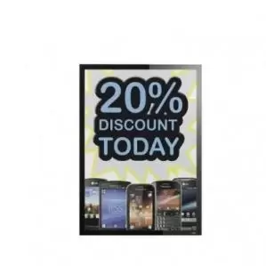 Image of Durable DURAFRAME&reg; Poster Sun 50 x 70cm Silver Pack of 1