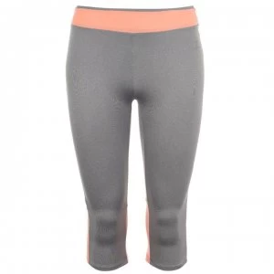 image of Training Zone Running Leggings Ladies - Grey Marl