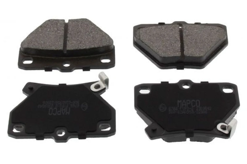 Image of MAPCO 6766 Brake pad set Rear Axle Brake Pad Set,disc brake (402)