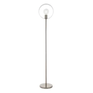 Image of Vogue Circ Floor Lamp Nickel