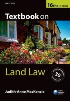 Image of Textbook on Land Law by Judith-Anne Mackenzie Book