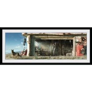 image of Fallout Garage Framed Collector Print