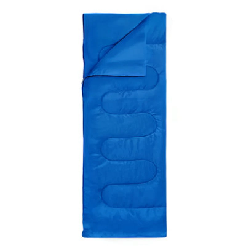 Image of Active Era Premium Warm Lightweight Envelope Sleeping Bag (200 Gsm) - 2 Seasons - Blue