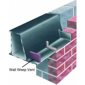 Wickes Wall Weep Vent - 10 x 65mm