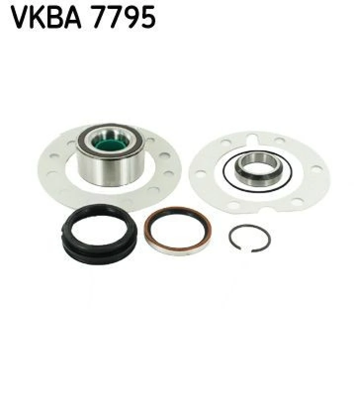 Image of SKF Wheel bearing kit SKF VKBA 7795