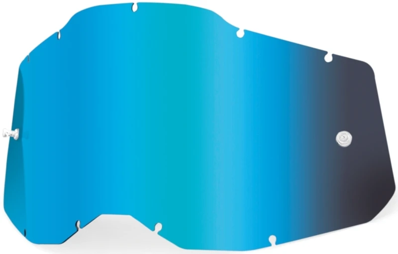 Image of 100% Racecraft II/Accuri II/Strata II Replacemant Lens, blue for Men