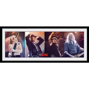 Image of AC/DC Band Framed Collector Print