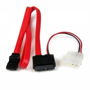 Image of Startech 20" Slimline SATA to SATA Cable