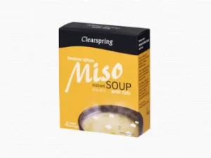Image of Clearspring Mellow White Instant Miso Soup with Tofu 40g