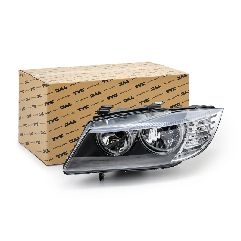 Image of TYC 20-11817-05-9 Headlights H7/H7, with electric motor, Right Headlight (259)