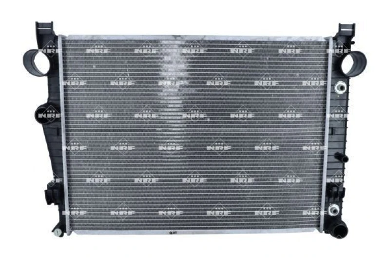 Image of NRF 53103 Engine radiator EASY FIT Brazed cooling fins, Aluminium, with gaskets/seals Aluminium Radiator,engine cooling (470)