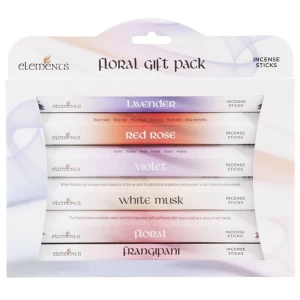 Elements Floral Fragrances Incense Stick Gift Pack