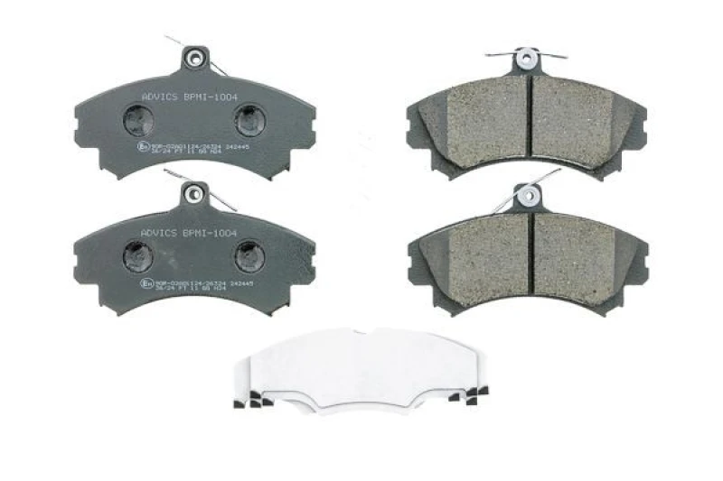 Image of AISIN BPMI-1004 Brake pad set Premium ADVICS by AISIN with acoustic wear warning Brake Pad Set,disc brake (402)