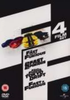 Image of Fast & Furious 4 Disc DVD Box Set