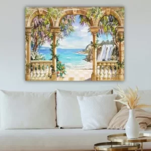 Image of 328566125_70100 Multicolor Decorative Canvas Painting