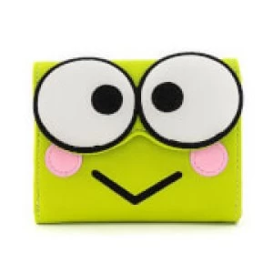 image of Loungefly Sanrio Hello Kitty Keroppi Cosplay Tri Fold Wallet