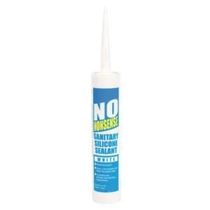 No Nonsense Sanitary White Sealant