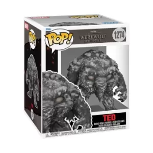 image of Werewolf by night Ted (Super Pop!) vinyl figurine no. 1274 Funko Pop! multicolour