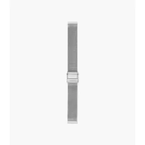 Image of Fossil Womens 14Mm Steel Mesh Bracelet - Silver