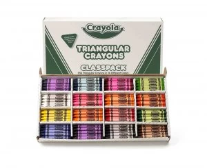 image of Crayola Triangular Crayon Classpack of 256