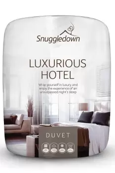 image of Snuggledown Luxurious Hotel 10.5 Tog Duvet - Size: Super King Size - White