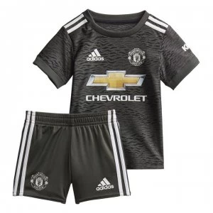 Image of adidas Manchester United Away Baby Kit 2020 2021 - Green