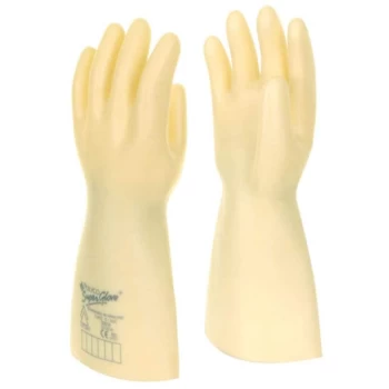 Image of Electrician Gauntlet Class 0 White - Size 9
