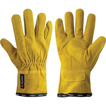 Image of Tegera 17 Yellow Heat Resistant Gloves - Size 8