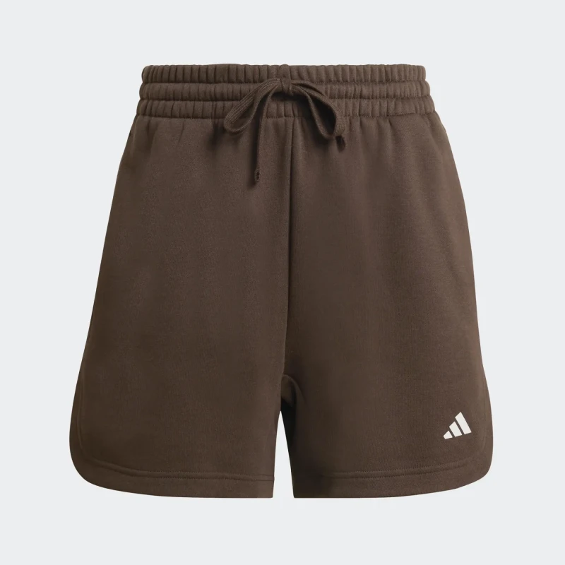 Image of Adidas Womens shorts adidas Studio 3-Stripes Marron Female XS