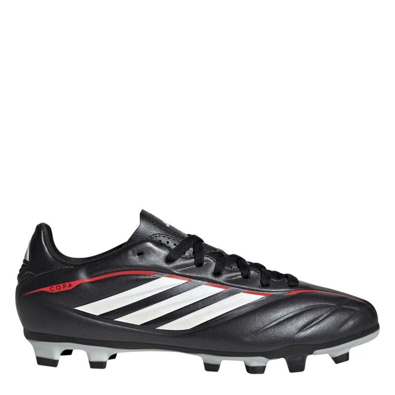 Image of adidas Childrens adidas Copa Pure IV Club Firm Ground Football Boots Black/Red male C13 (31.5)