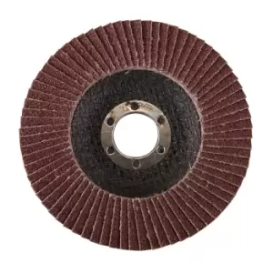 Image of Silverline Aluminium Oxide Flap Disc 115mm 60 Grit 793761
