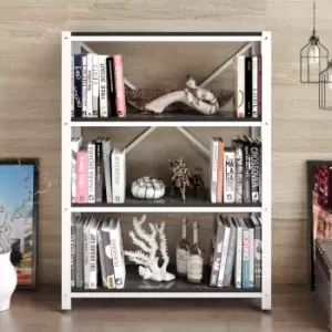 Image of Shenna 3-tier Bookcase Shelving Unit